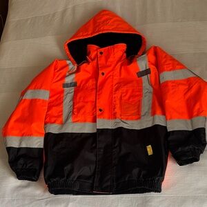 High Visibility Class 3 Work Jacket